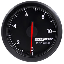 Load image into Gallery viewer, Autometer Airdrive 2-1/6in Tachometer Gauge 0-10K RMP - Black