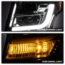 Load image into Gallery viewer, Spyder Chevy Tahoe / Suburban 2015 -2016 Projector Headlights - DRL LED - Smoke PRO-YD-CTA15-DRL-SM