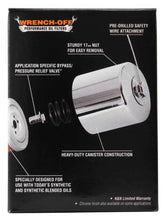 Load image into Gallery viewer, K&amp;N Harley-Davidson / Buell 3in OD x 4.063in H Chrome Oil Filter