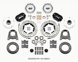 Wilwood Forged Dynalite-M Front Kit 10.75in Drilled 1950-1955 MG-TD/TF