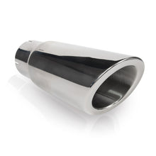 Load image into Gallery viewer, Stainless Works Double Wall Slash Cut Exhaust Tip - 4in Body 3in ID
