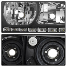 Load image into Gallery viewer, xTune Dodge Charger 06-10 1Pc LED Crystal Headlights Black HD-ON-DCH05-1PC-LED-BK