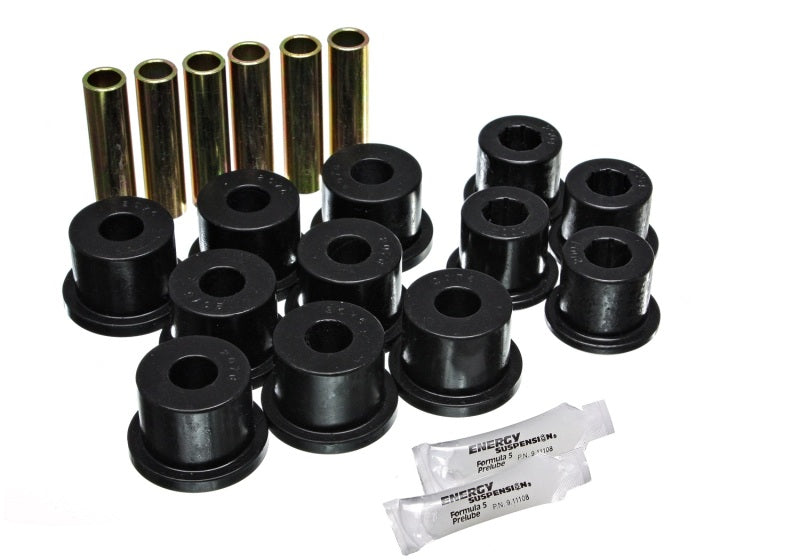 Energy Suspension GM Rear Spring & Shackle - Black - GTR Auto
