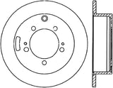 StopTech Power Slot 04-06 Lancer / 95-05 Sebring CRYO Slotted Left Rear Rotor