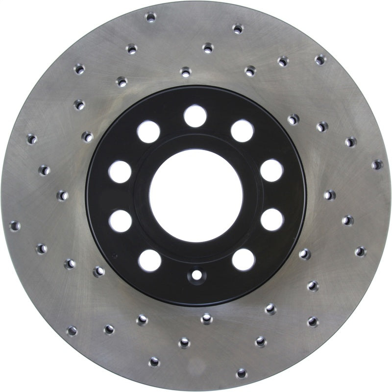 StopTech 05-10 VW Jetta (Exc Wagon) / 09-10 Jetta Wagon /07-10 Rabbit Drilled Cryo Right Front Rotor