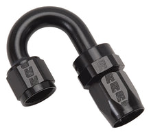Load image into Gallery viewer, Russell Performance -10 AN Black 180 Degree Full Flow Swivel Hose End