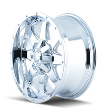 Load image into Gallery viewer, Mayhem 8040 Tank 18x9 / 5x127 BP / 18mm Offset / 87mm Hub Chrome Wheel