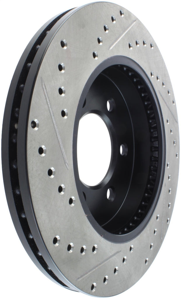 StopTech 04-09 Ford F150 / 06-08 Lincoln Mark LT Front Left Slotted & Drilled Rotor