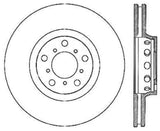 StopTech Power Slot 00-04 BMW M5 (E39) Front Left Cryo Slotted Rotor