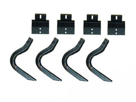 Lund 94-01 Dodge Ram 1500 Std. Cab EZ Running Board Mounting Bracket Kit - Brite - GTR Auto
