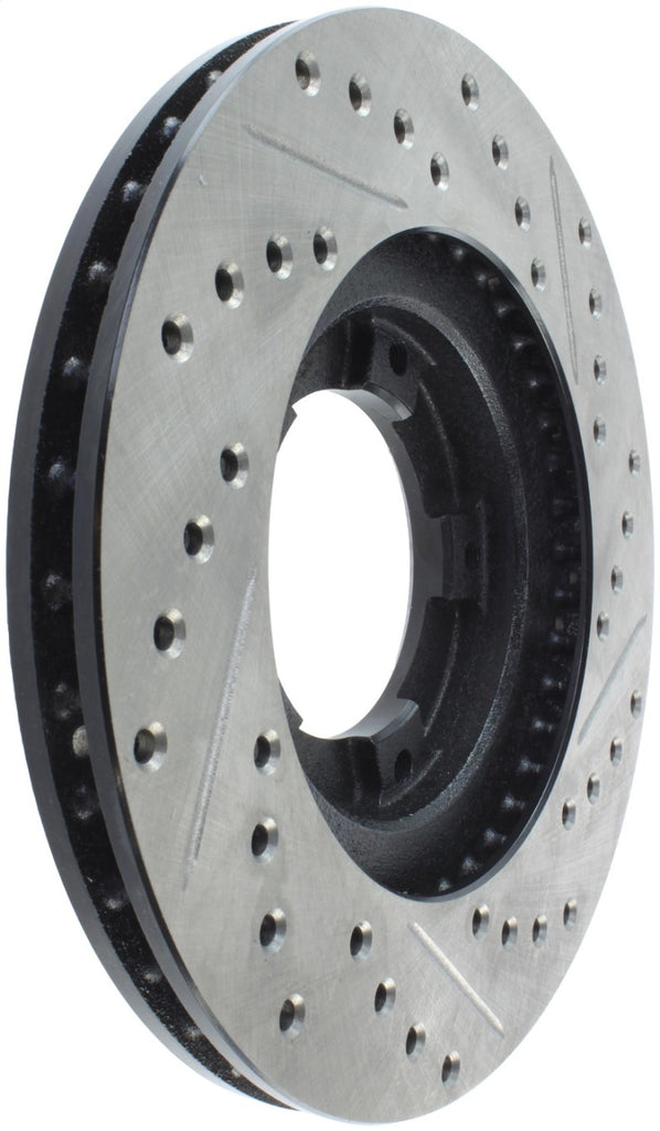 StopTech 95-04 Toyota Tacoma Right Front Slotted & Drilled Rotor