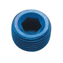 Load image into Gallery viewer, Fragola 1/2 NPT Internal Pipe Plug - Blue