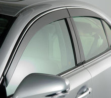 Load image into Gallery viewer, AVS 06-10 Volkswagen Jetta Ventvisor Low Profile Deflectors 4pc - Smoke w/Chrome Trim