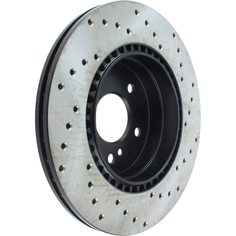 StopTech 05-06 Mercedes Benz C55 AMG Sportstop Drilled Right Rear CRYO Rotor
