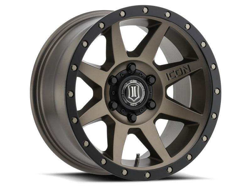 ICON Rebound Pro 17x8.5 6x5.5 25mm Offset 5.75in BS 93.1mm Bore Bronze Wheel