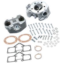 Load image into Gallery viewer, S&amp;S Cycle 79-84 BT Super Stock 3-5/8in Bore Band Style Dual Plug Cylinder Head Kit - Natural