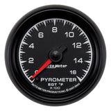 Autometer ES 52.4mm Pyrometer 0-1600 Degree F FSE Gauge