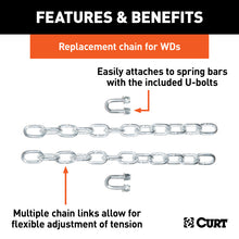 Load image into Gallery viewer, Curt Replacement Weight Distribution Chain Kit