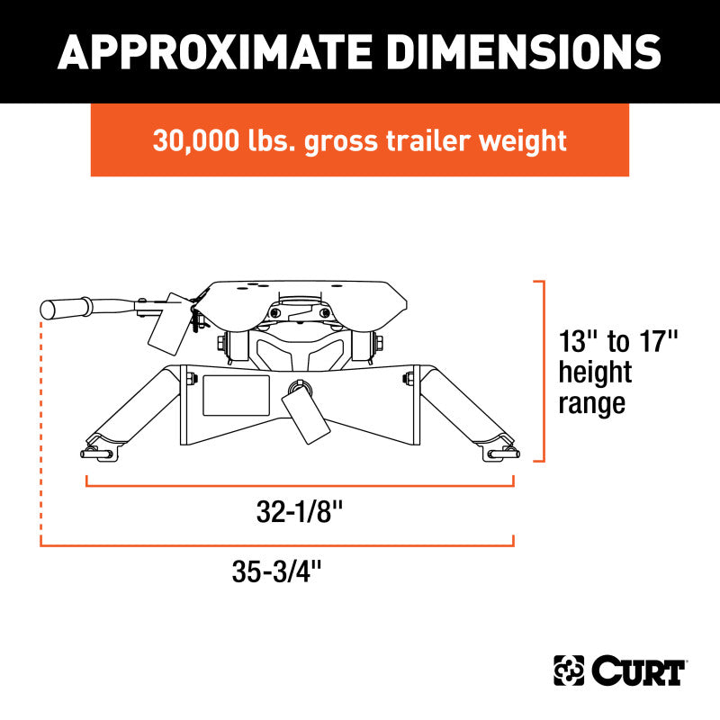 Curt A30 5th Wheel Hitch