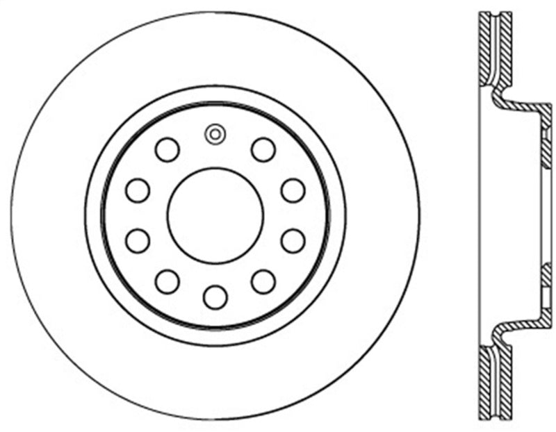 StopTech Slotted Sport Brake Rotor