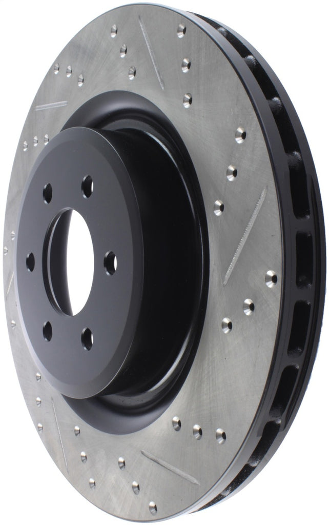 StopTech Power Slot 03-06 & 08-10 Dodge Viper SRT-10 Drilled & Slotted Left Front Rotor