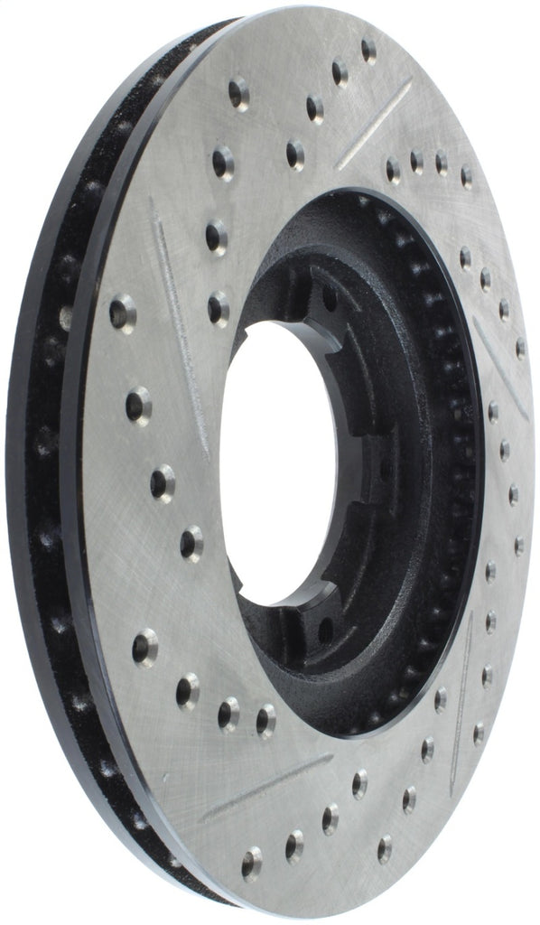 StopTech 95-04 Toyota Tacoma Left Front Slotted & Drilled Rotor