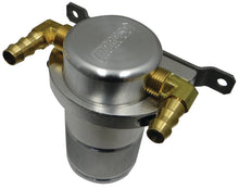 Load image into Gallery viewer, Moroso Universal Air/Oil Separator Catch Can - Small Body w/o Drain - Billet Aluminum - Raw Finish
