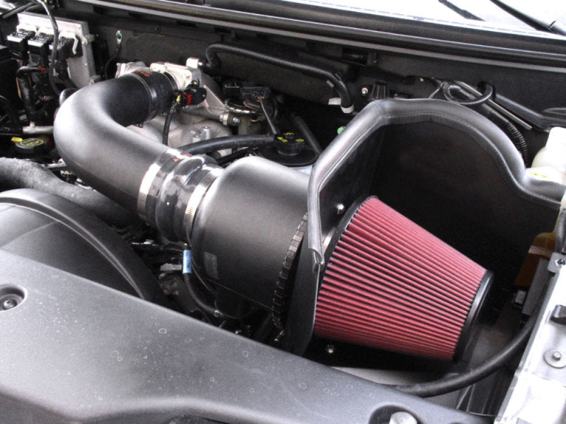 Airaid 04-06 Ford F-150 4.6L CAD Intake System w/ Tube (Dry / Red Media)