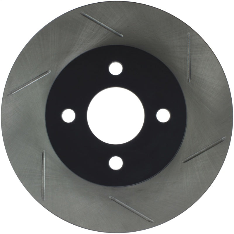 StopTech Power Slot 05-10 Chevrolet Cobalt / 05-09 Pontiac G5 /Saturn ION Front Left Slotted Rotors