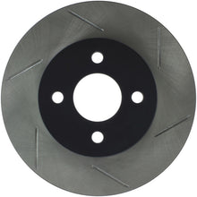 Load image into Gallery viewer, StopTech Power Slot 05-10 Chevrolet Cobalt / 05-09 Pontiac G5 /Saturn ION Front Left Slotted Rotors