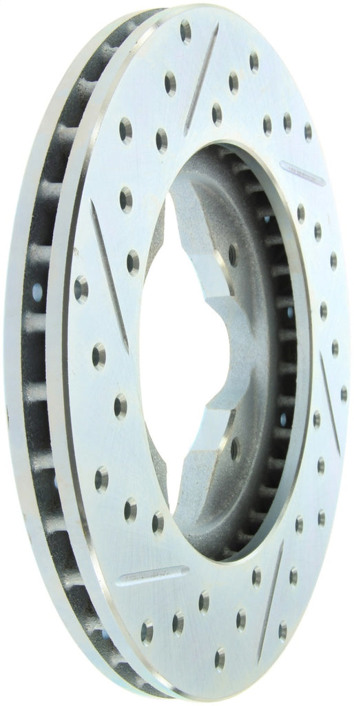 StopTech Select Sport 97 Acura CL Slotted and Drilled Left Front Rotor