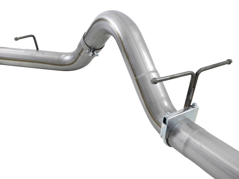 aFe SATURN 4S 4in 409 SS Turbo-Back Exhaust w/o Muffler 99-01 Ford Diesel Trucks V8-7.3L (td)