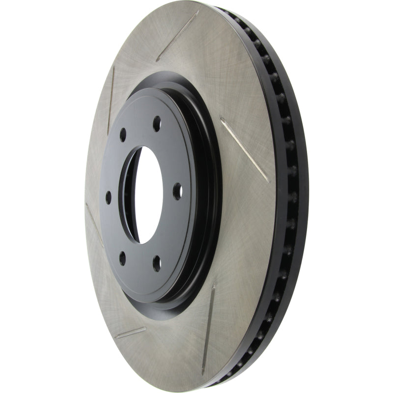 StopTech Power Slot 08-09 Infiniti QX4/QX56 / 07-09 Nissan Armada Right Front Slotted Rotor