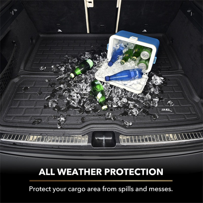 3D MAXpider 23-24 Kia Sportage Kagu Cargo Liner- Black Seatback