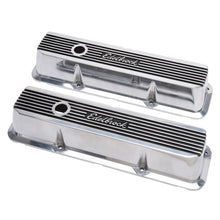 Load image into Gallery viewer, Edelbrock Valve Covers Elite II Ford FE 1958-76 Polished