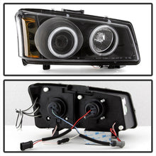 Load image into Gallery viewer, Spyder Chevy Silverado 1500 03-06 Projector Headlights CCFL Halo LED Blk High H1 PRO-YD-CS03-CCFL-BK