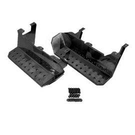 Omix Side Steps Semi-Gloss Black- 76-86 Jeep CJ - GTR Auto