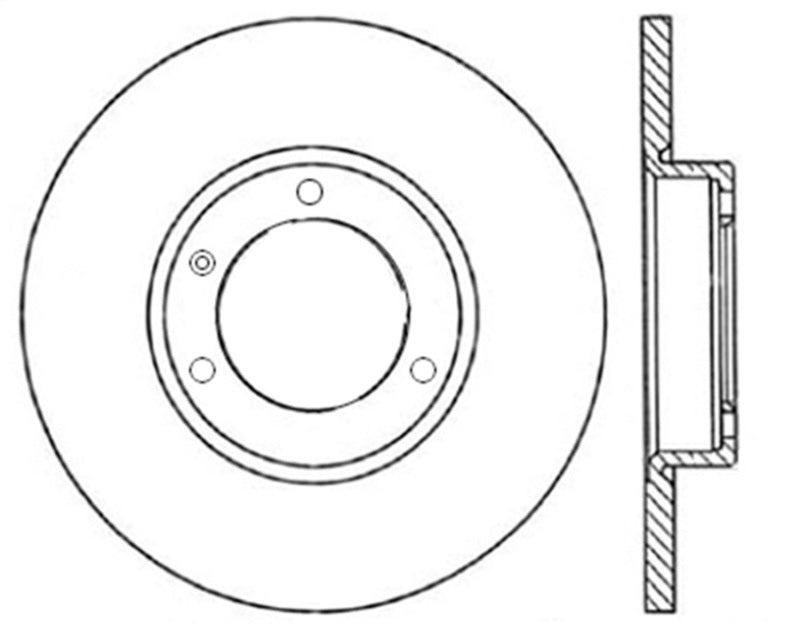 StopTech Slotted Sport Brake Rotor