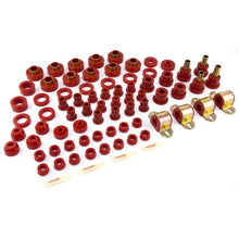 Load image into Gallery viewer, Rugged Ridge Polyurethane Bushing Kit Red 80-86 CJ