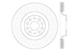 StopTech Drilled Sport Brake Rotor