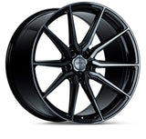 Vossen HF-3 19x8.5 / 5x120 / ET30 / Flat Face / 72.56 - Double Tinted - Gloss Black Wheel