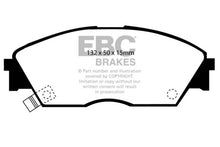 Load image into Gallery viewer, EBC 90-92 Honda Civic CRX 1.6 Si Ultimax2 Front Brake Pads