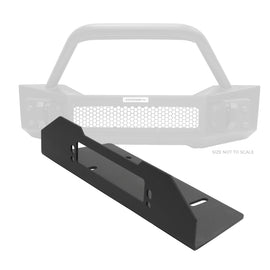 Go Rhino 07-20 Jeep Wrangler JL/JLU/JK/JKU/Gladiator JT Trailline Bumper Fairlead Mount Plate - GTR Auto