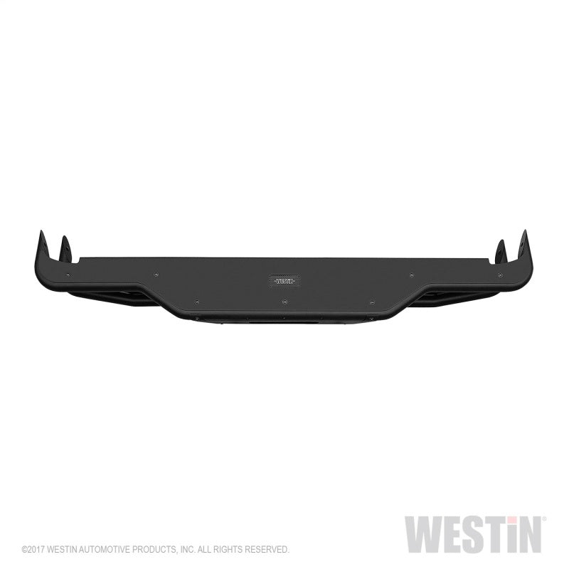 Westin 2016-2018 Chevrolet Silverado 1500 Outlaw Rear Bumper - Textured Black