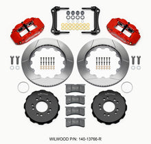 Load image into Gallery viewer, Wilwood Narrow Superlite 6R Front Hat Kit 14.00 Red 1964-1970 Ford Mustang w/ DSE Suspension