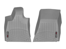 WeatherTech 2016 + Maserati Ghibli Rear Wheel Drive Style 1 Grommet Front FloorLiner - Grey
