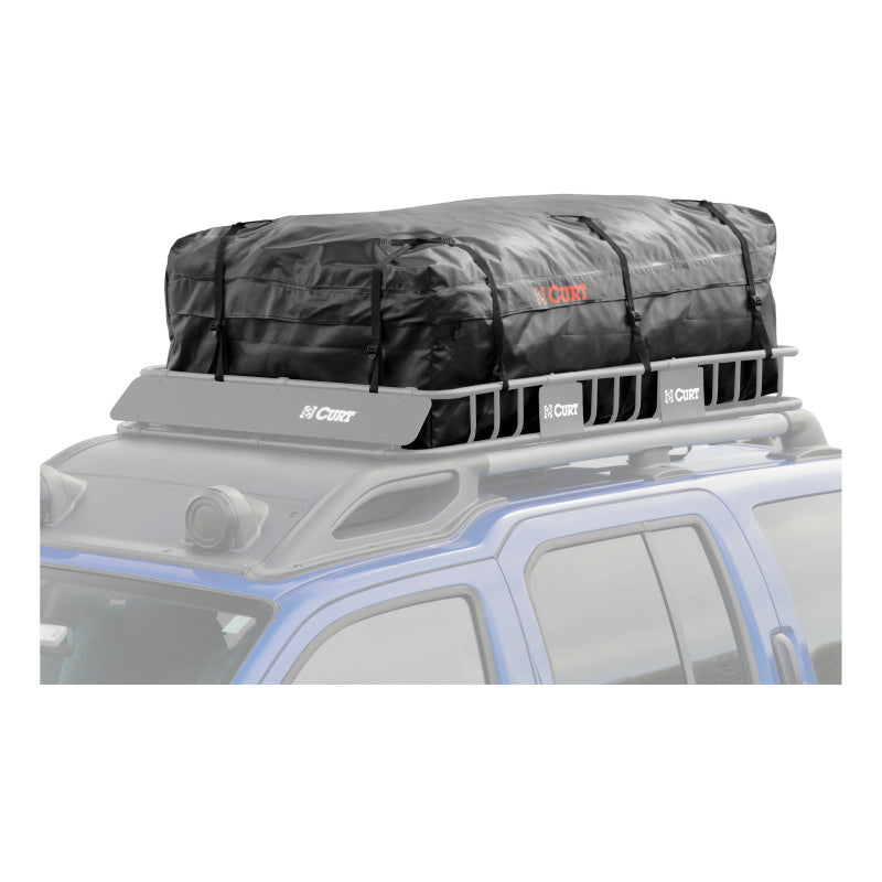 Curt 59in x 34in x 21in Extended Roof Rack Cargo Bag