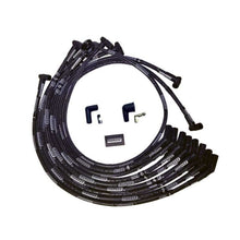 Load image into Gallery viewer, Moroso SB Ford 351W 135 Plug HEI Dist Sleeved Ultra Spark Plug Wire Set - Black