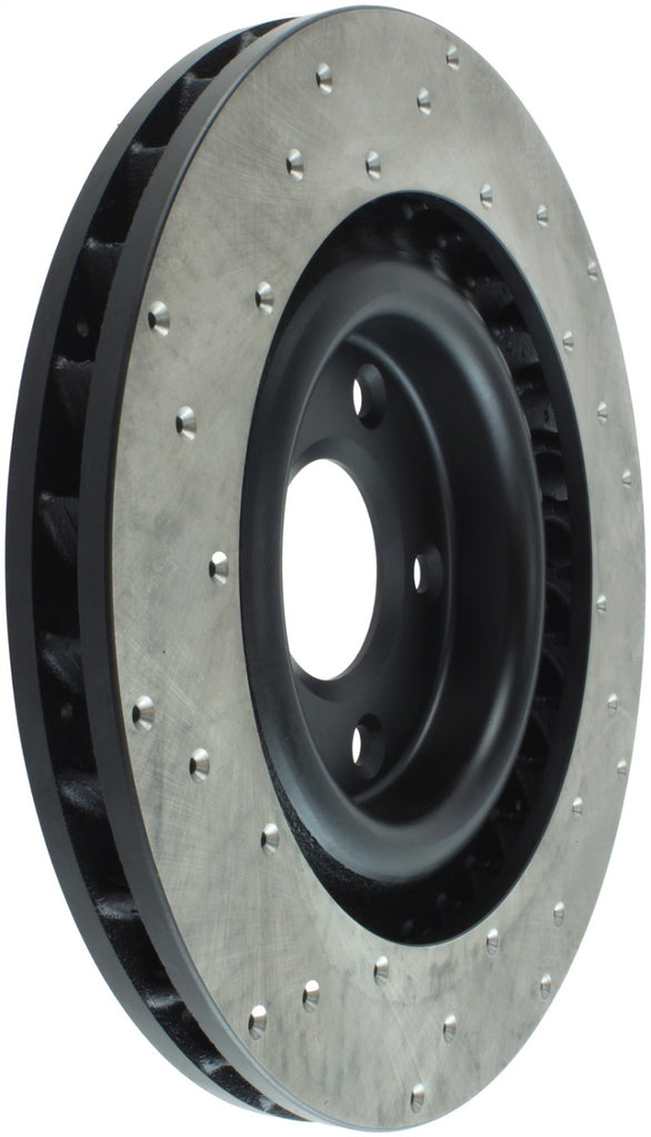 StopTech 06-08 Cadillac XLR-V SC / 05-09 Corvette (Z51) Front Left Drilled Rotor