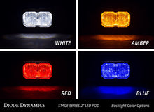 Load image into Gallery viewer, Diode Dynamics Stage Series 2 In LED Pod Sport - White Fog Flush ABL (Pair)